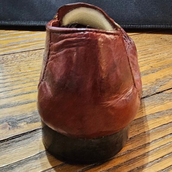 Freeman Mens 9.5M Cognac Brown Leather Loafer Dress Shoe Right Foot Only Amputee - Picture 3 of 6